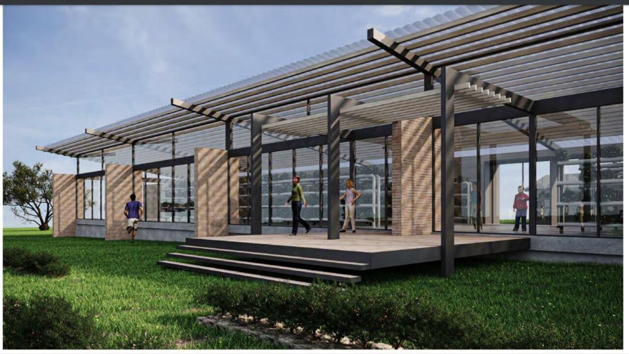 Artist's impressions of the proposed chocolaterie on the Bellarine Peninsula. Picture: Supplied