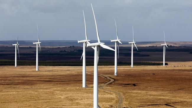 A wind farm in Scotland. Picture: Bloomberg