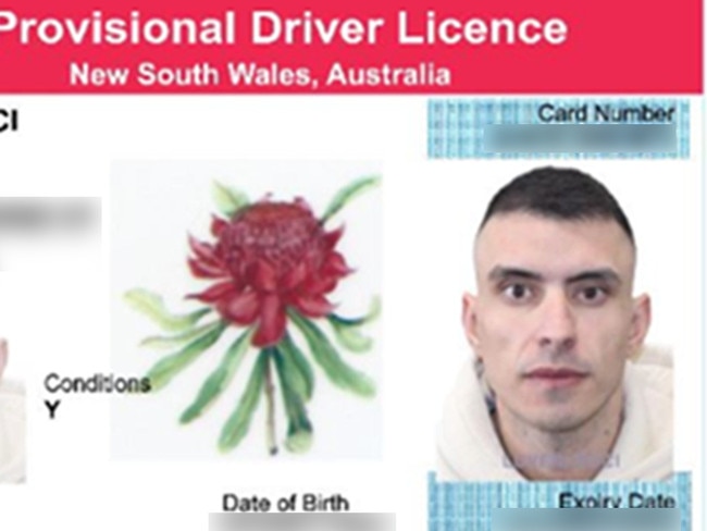 Fraudulent photo ID of wanted man Mark Horne released – Criminal Groups Squad Criminal Groups Squad detectives have released two images of fraudulent NSW driver licences which 32-year-old Mark Horne, who is wanted for breach of bail, may be using to evade capture., , Mark was last known to have been on Coorabin Place, Riverwood, about 6.15am on Friday (21 October 2022), where it’s believed he entered a 2004 model white Hyundai Getz, with registration BV 67 PS, and was last seen heading westbound on the M5 motorway., , Police believe Mr Horne has since travelled via a privately chartered light aircraft from Bankstown Airport to an unknown regional airport, en route to Queensland, and is attempting to reach south-east Asia.