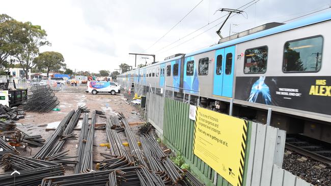 Sunbury MP Josh Bull wants Jackson Hill road works done before the removal of level crossings. Picture: Lawrence Pinder