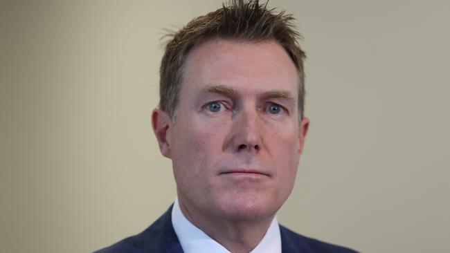 Attorney General Christian Porter at Parliament House in Canberra. Picture Kym Smith