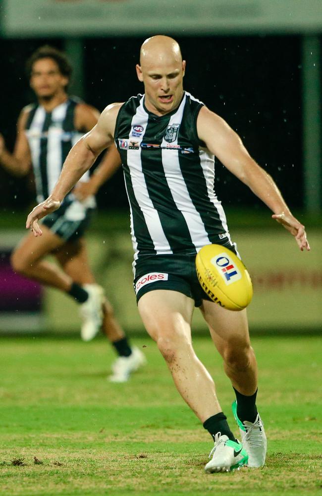 Gary Ablett Jr playing for Palmerston. Picture: Glenn Campbell