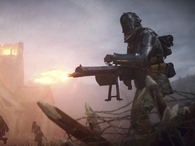 This image released by Electronic Arts shows a scene from Battlefield 1. Picture: Electronic Arts via AP