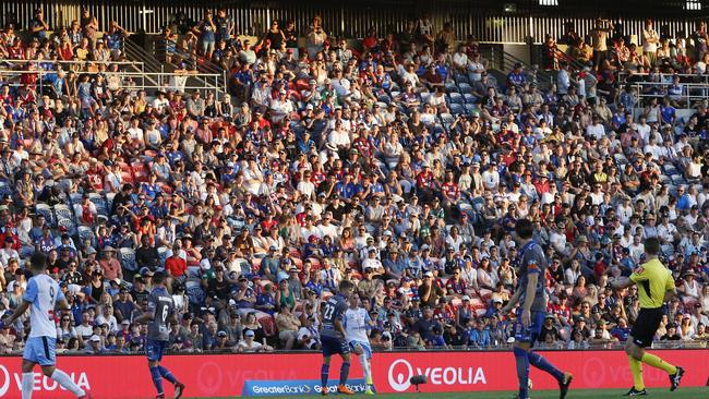 Newcastle have reconnected with local fans. (AAP Image/Darren Pateman)