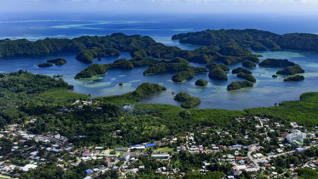 Lisa Lines is being held in a jail in Koror on Palau in the Pacific Islands. Picture: iStock