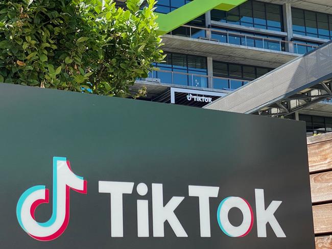 (FILES) In this file photo taken on August 11, 2020 the logo of Chinese video app TikTok is seen on the side of the company's new office space at the C3 campus in Culver City, in the westside of Los Angeles. - Silicon Valley tech giant Oracle is "very close" to sealing a deal to become the US partner to Chinese-owned video app TikTok to avert a ban in the United States, President Donald Trump said September 15, 2020. (Photo by Chris DELMAS / AFP)