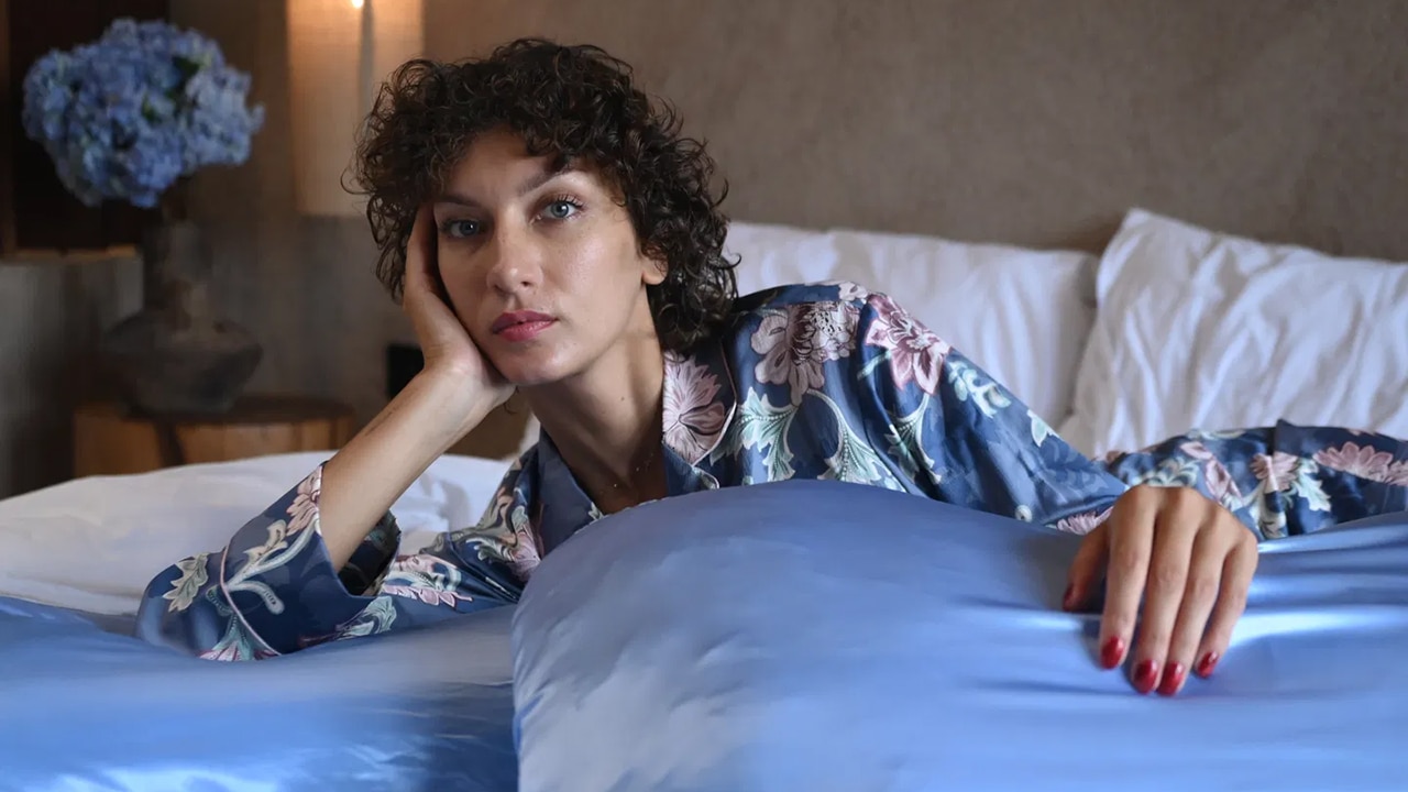 The LATRAVLA PillowWrap is a travel-friendly silk pillowcase. Picture: Supplied
