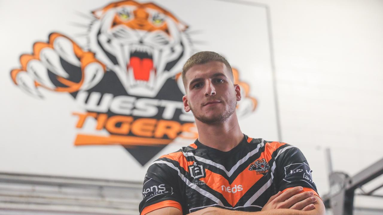 New Wests Tigers recruit Adam Doueihi. Picture: Wests Tigers