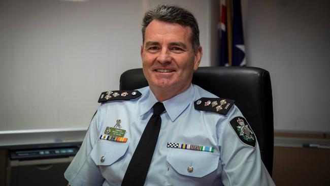 Australian Federal Police Commander Michael Chew. Picture: Facebook / ACT Policing