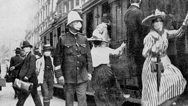 Wearing of masks was compulsory in Sydney during the 1918-19 Spanish flu pandemic..