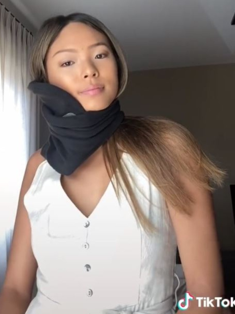 Neck pillow clearance wrap