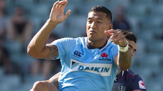 Qantas weren’t happy with Israel Folau’s comments.