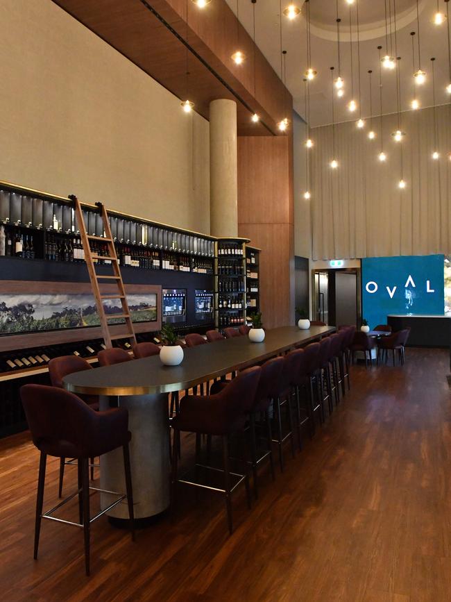 The Oval's Bespoke Wine Bar and Kitchen. Picture: Keryn Stevens