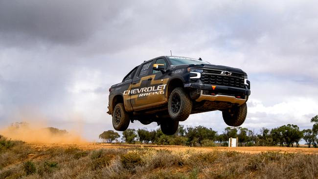 The GMSV Silverado Craig Lowndes will race in the Finke Desert Race. Pic: Supplied