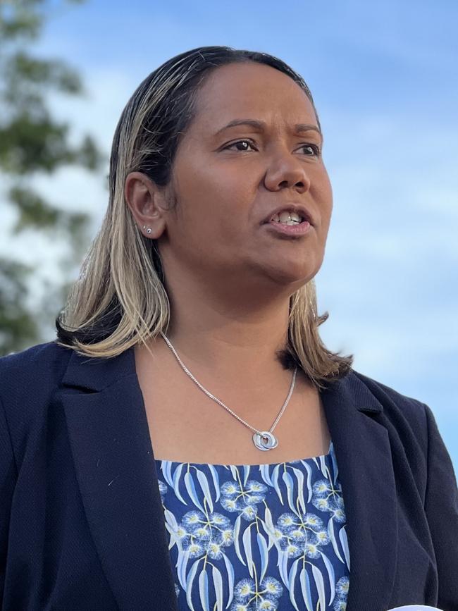 NT Opposition Leader Selena Uibo. Picture: Fia Walsh.