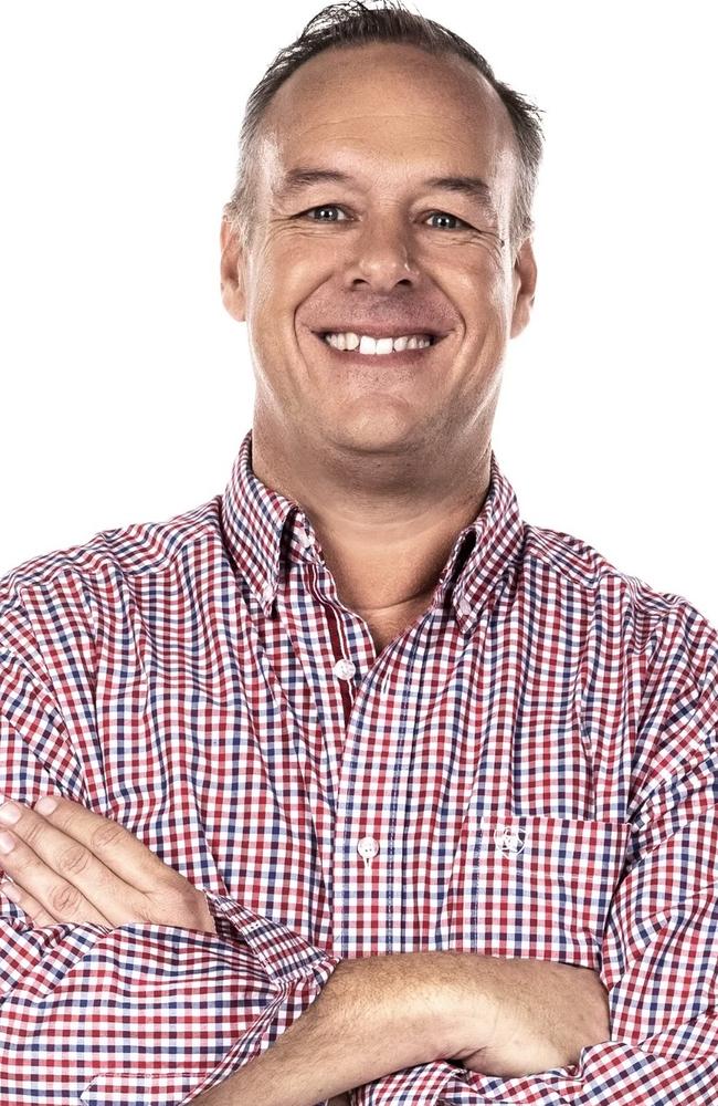 What's the Buzz Profile shot of Triple M commentator Ben Dobbin. Credit: Supplied.