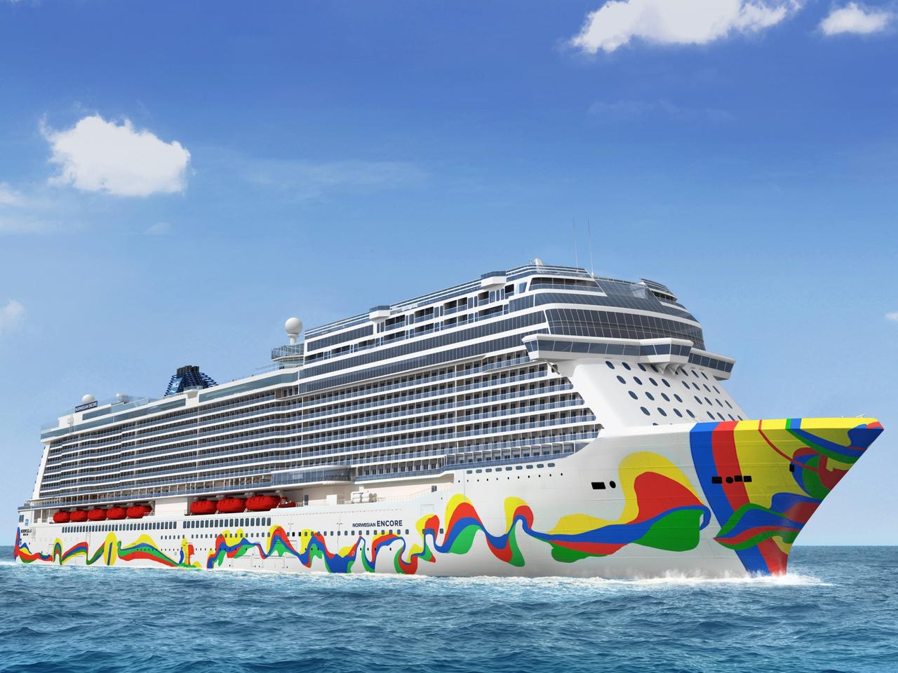 Painting on cruise ships, Dream Cruises, Norwegian Cruise Lines, AIDA ...