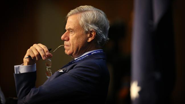 Michael Kroger at the Liberal Party state council in Melbourne.