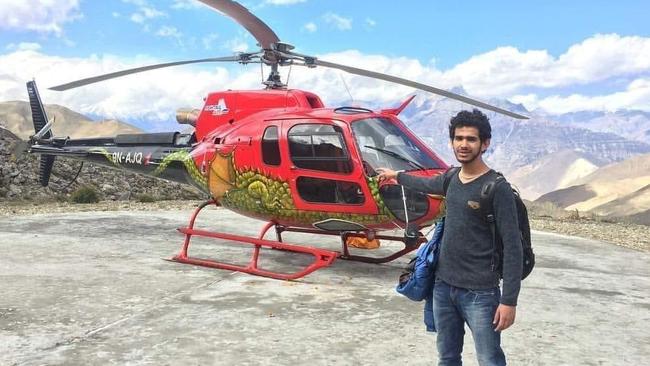 Twenty-seven-year-old Sachet Bimali. Picture: Facebook