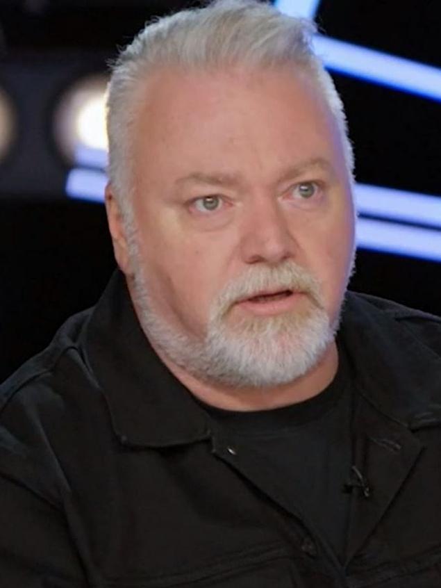 Kyle Sandilands looked close to tears on the latest ep of Australian Idol. Picture: Channel 7