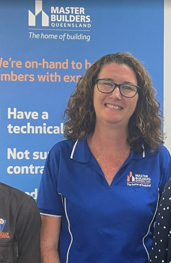 Master Builders North Queensland regional manager Alana Hopkins said there were a number of factors driving down new dwelling approvals. Picture: Supplied.