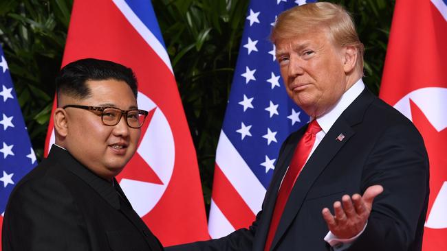 Donald Trump will probably resume his fondness for dictators. Picture: AFP.