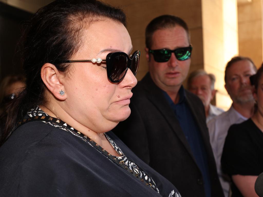 Lukasz Klosowski's Mother Magda Pearce said she and Ms Ireland’s parents were dealt a life sentence of grief. Picture: NCA NewsWire / Emma Brasier