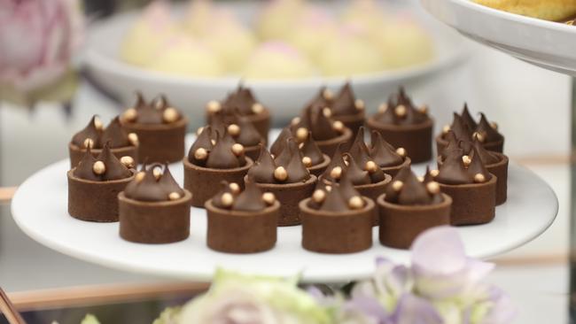 Desserts inside Kennedy marquee. Picture: Alex Coppel