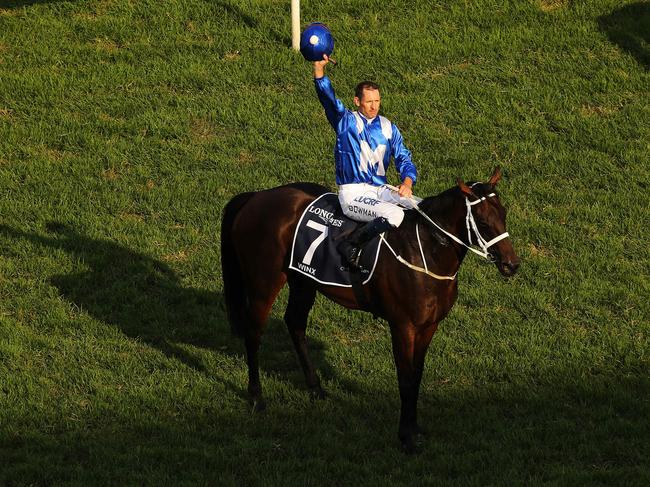 A sight worth a tidy $33,000 to the mysterious Winx punter.