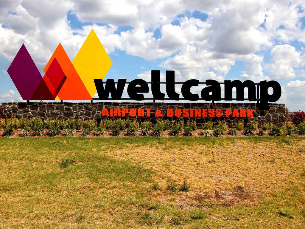 The site of the planned Wellcamp quarantine hub