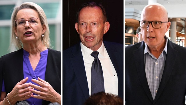 Sussan ley and Abbott and Dutton