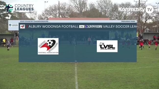 Replay: Country League Football Associations championships Day 1 - Albury Wodonga v Latrobe Valley (U16/18 Girls)