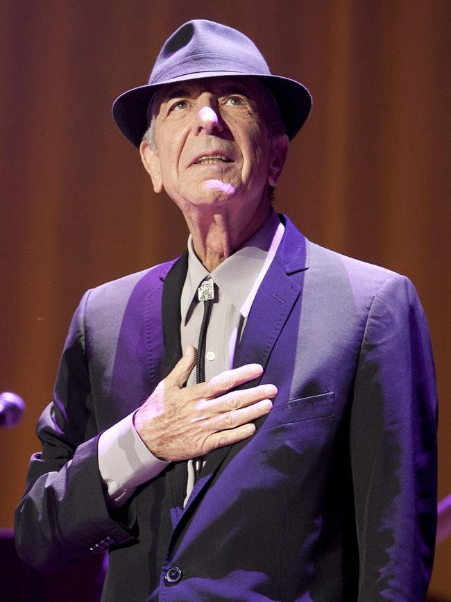 Leonard Cohen 1934 - 2016. Picture: Getty