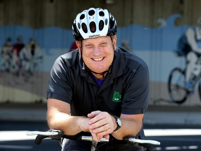 Bicycle Queensland Director of Advocacy Andrew Demack. Picture: Renae Droop.