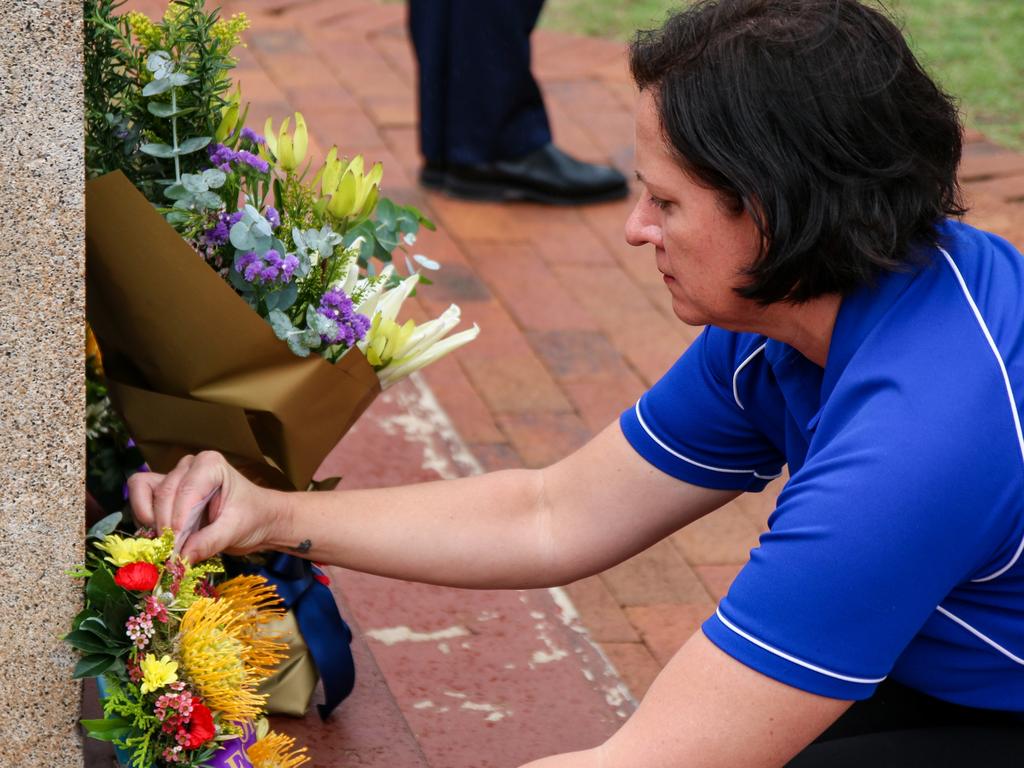 2021 Remembrance Day service in Kingaroy. Picture: Holly Cormack