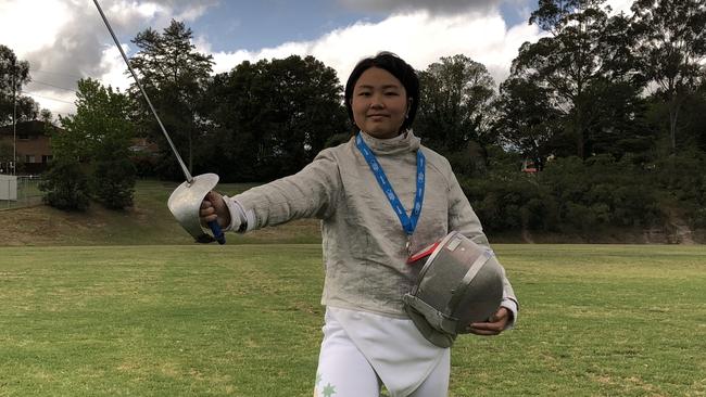 Wenhan Shen was named the Hornsby Advocate's Junior Sports Star for 2019. Pictuire: John Besley