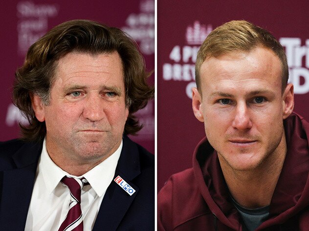 Daly Cherry-Evans and Des Hasler.