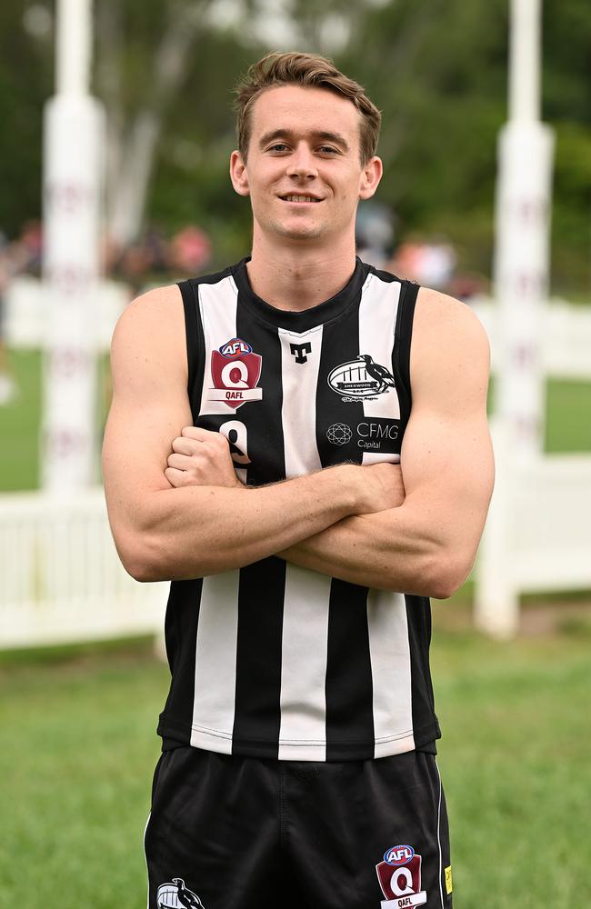 QAFL captain William Fletcher. Picture: Lyndon Mechielsen/Courier Mail