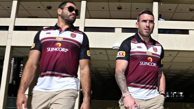Wayne Bennett says Darius Boyd’s battle with depression would have helped Greg Inglis with his own issues. Pic Annette Dew
