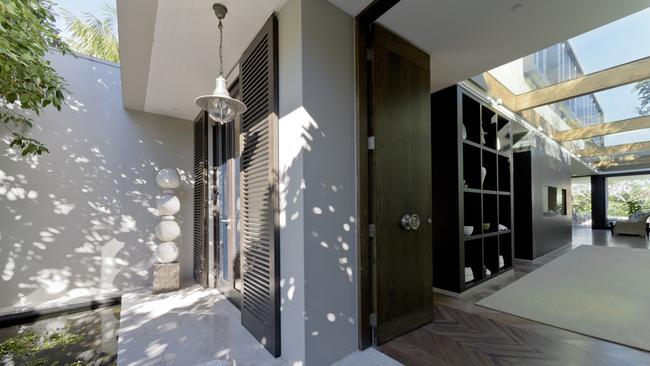 Hallway spaces work harder with storage for displaying favourite things