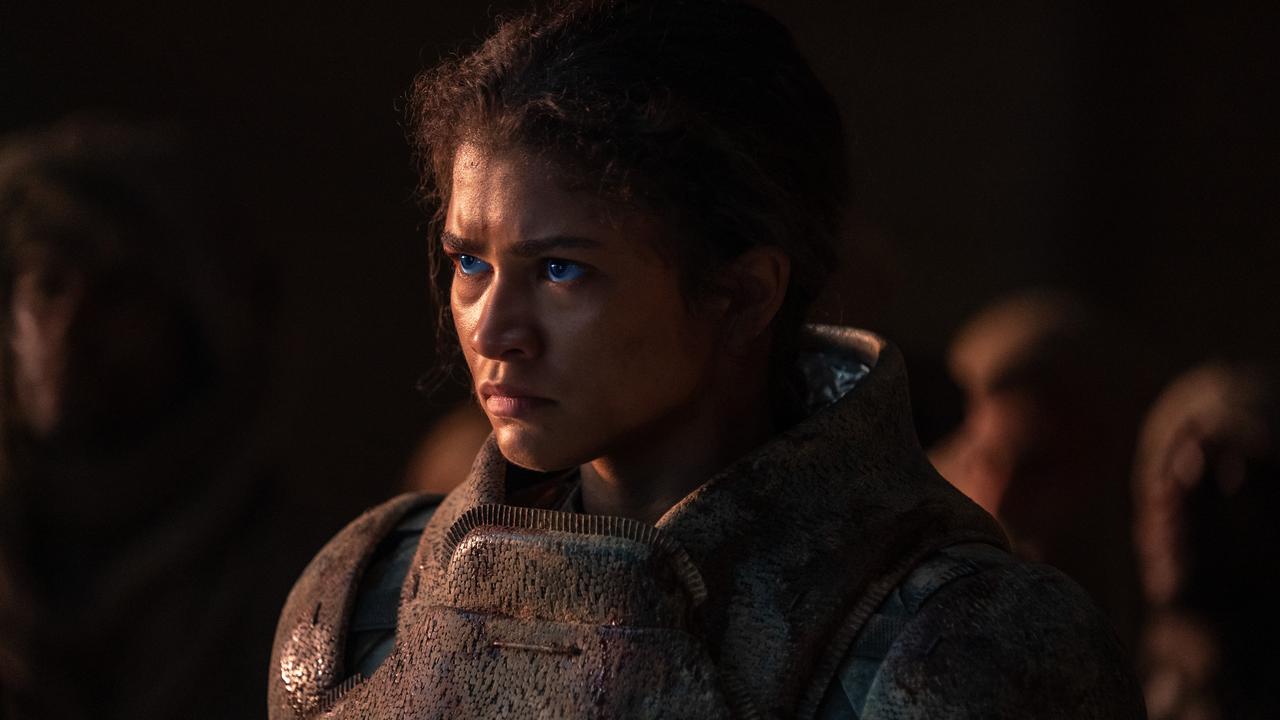 Zendaya as Chani in a scene from Dune: Part Two