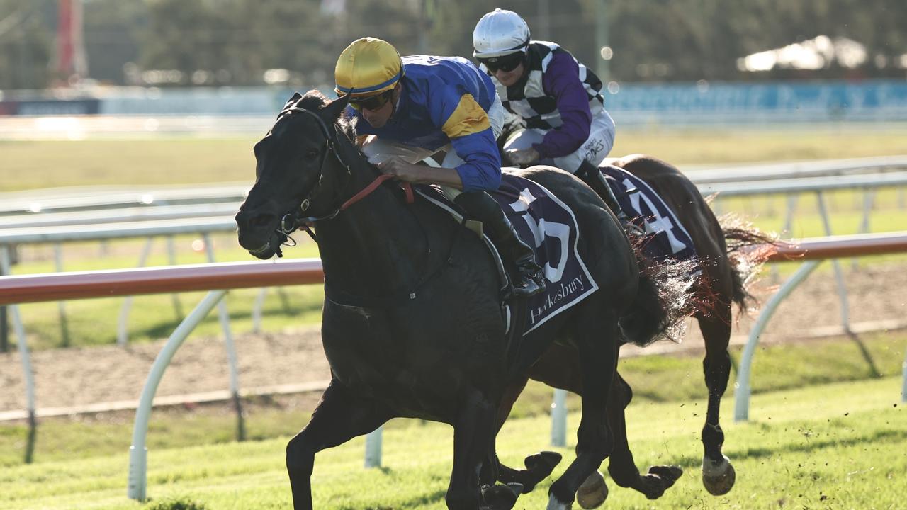 Punch Lane couldn’t be caught in the Hawkesbury Gold Cup. Picture: Jeremy Ng/Getty Images