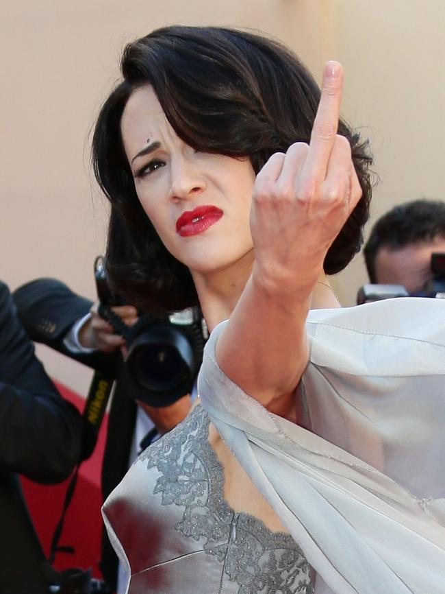 Actress Asia Argento has accused Harvey Weinstein of rape. Picture: Getty