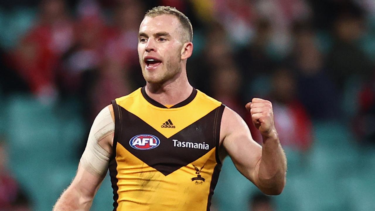 Tom Mitchell continues to be the subject of speculation about a trade from Hawthorn.