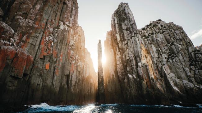 6/71The Candlestick, Cape Hauy - Tasmania
If you're doing the Three Capes Track, make sure to try take a glimpse of the magnificent Candlestick sea stack in Fortescue Bay. If you're game, you can even climb it. Picture: Tourism Tasmania