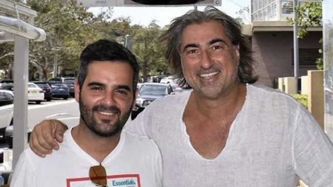 General manager of Kazzi Beach Greek Valentino Michailidis and founder Peter Papas. Picture: Supplied.