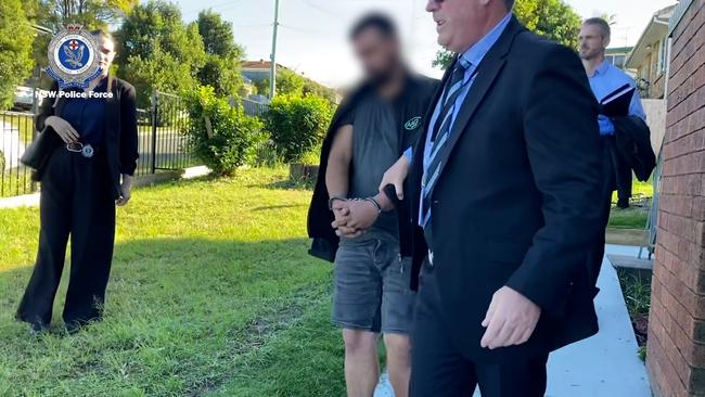 A Brisbane businessman Charles Turnbull was arrested on an outstanding warrant, with an application made for his extradition to NSW. Picture: NSW Police