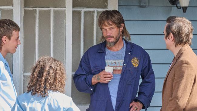Trent Dalton’s book Boy Swallows Universe was adapted into an eight-part limited series on Netflix starring Travis Fimmel as Lyle Orlik. Picture: X/Netflix