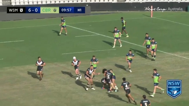 Replay: NSWRL finals - Western Suburbs Magpies vs Canberra Raiders (Harold Matthews Cup)