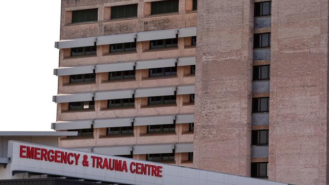 Emergency &amp; Trauma Center of the Royal Darwin Hospital in Darwin. Picture: DAVID GRAY / AFP